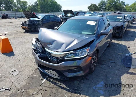 2017 Honda Accord Ex-L V6 из США, поврежденный, VIN 1HGCR3F8XHA024184